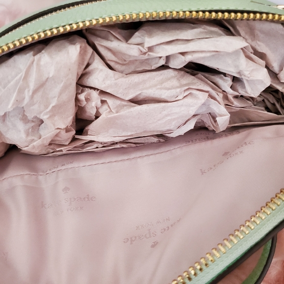 NWT KATE SPADE LEILA BELT BAG BEACH GLASS MINT FANNY PACK - Picture 6 of 7